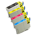 thumbnail image 1 of Zoomtoner Cartouche d'Encre Compatible EPSON T127 Rendement Extra Élevé Set Noir Cyan Jaune Magenta pour EPSON WorkForce 845, 1 of 1