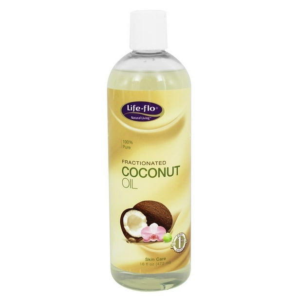 LifeFlo Fractionated Coconut Oil Odorless 16 fl. oz.