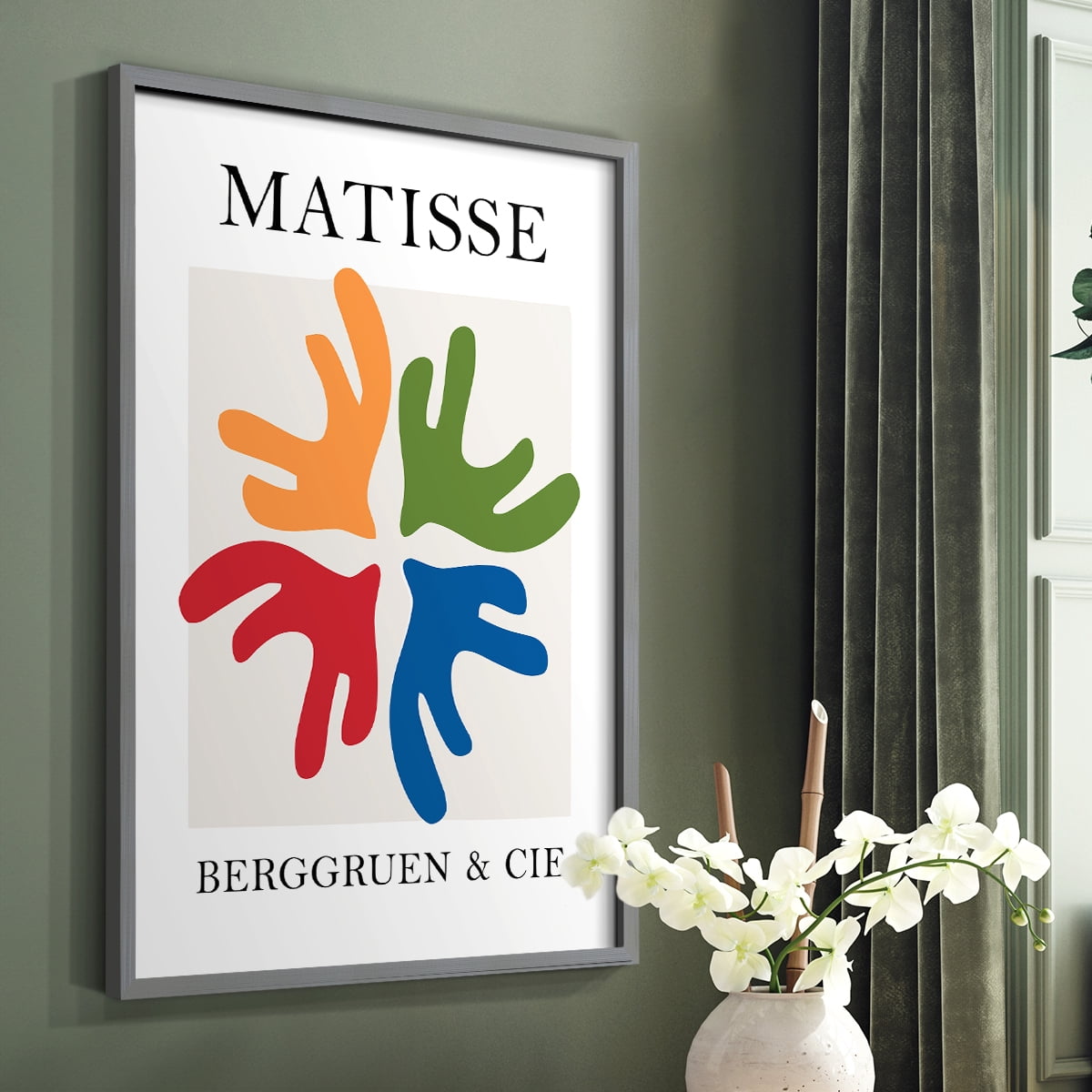 Matisse CCXCI in Solid Wood 11 x 14 Framed Print