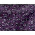 thumbnail image 4 of oneOone Tissu Jersey Viscose Rayé/feuilles & Imprimé Floral BTY 60 Pouces de Large, 4 of 4