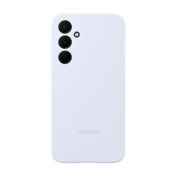 Funda de silicona para Samsung Galaxy A35 5G, color azul claro