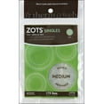 thumbnail image 2 of Thermoweb Zots Singles Clear Adhesive Dots-Medium 3/8"X1/64" Thick 175/Pkg, 2 of 2