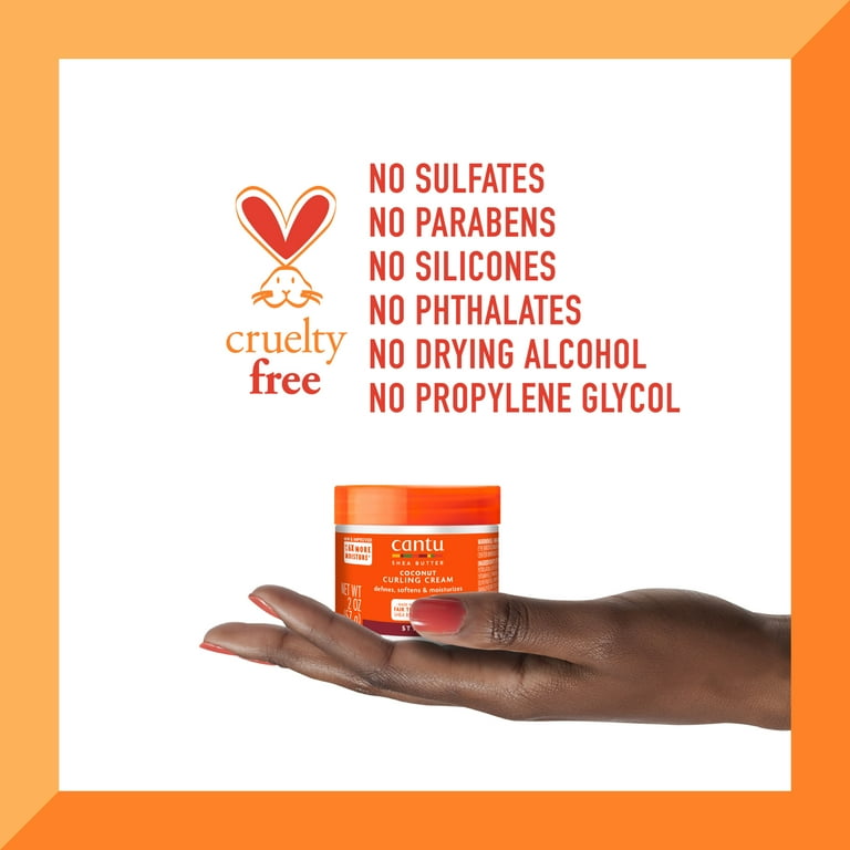【2個】Cantu カントゥ　ココナッツカーリングクリーム ヘアマヨネーズ Amazon.com: Cantu Coconut Curling Cream for Natural Hair