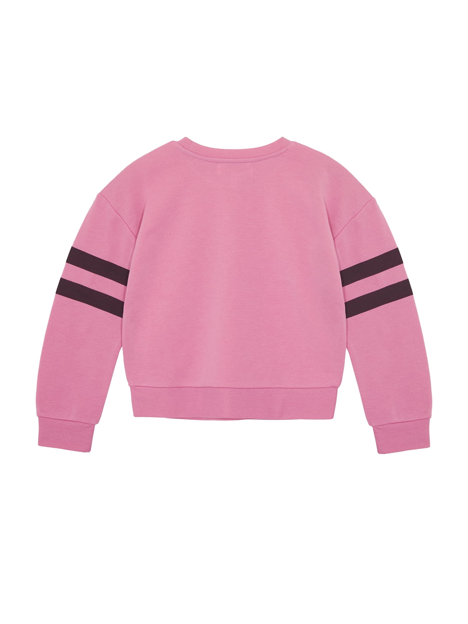 Planet Gold Girls Game Day Graphic Sweatshirt with Hair Clip, Sizes 4-18