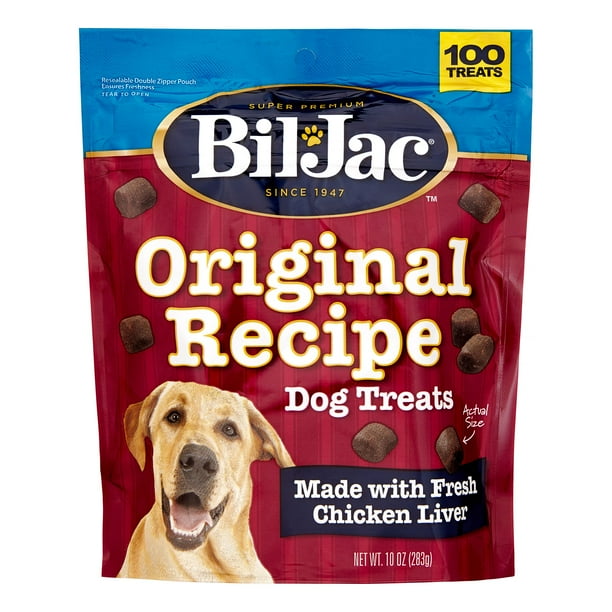 BilJac Original Recipe Dog Liver Treats 10 oz