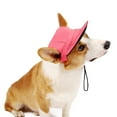 thumbnail image 4 of Dog Baseball Hat - Cute Pet Accessories for Dogs and - Stylish Straw Cap - Ideal for Outdoor Activities - and Functional Pet Clothing, 4 of 5