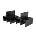thumbnail image 2 of Mainstays Cube Storage Quad Inserts, Set of 2, Black, 2 of 9