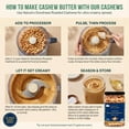 thumbnail image 3 of Cashews Lightly Salted, Roasted Nuts - 30 oz - Healthy Snack with Crunchy Rich Flavor & High Protein - Family Size, 3 of 8