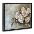 thumbnail image 4 of Stupell Industries Pastel Budding Blooms Plants & Flowers Painting Black Floater Framed Canvas Art Print Wall Art, 21 x 17, 4 of 10