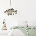 thumbnail image 4 of Pez de madera, creativo, decorativo, de madera, para Navidad, regalo, adorno, animal Bajo, 4 of 7