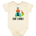 thumbnail image 3 of Inktastic First Birthday Turtle 1 Year Old Boys or Girls Baby Bodysuit, 3 of 5
