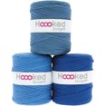 thumbnail image 1 of Hoooked Zpagetti Yarn-Ocean Blue - Mid Blue Shades, 1 of 1