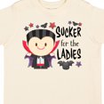 thumbnail image 4 of Inktastic Sucker for the Ladies Cute Vampire Boys or Girls Toddler T-Shirt, 4 of 5