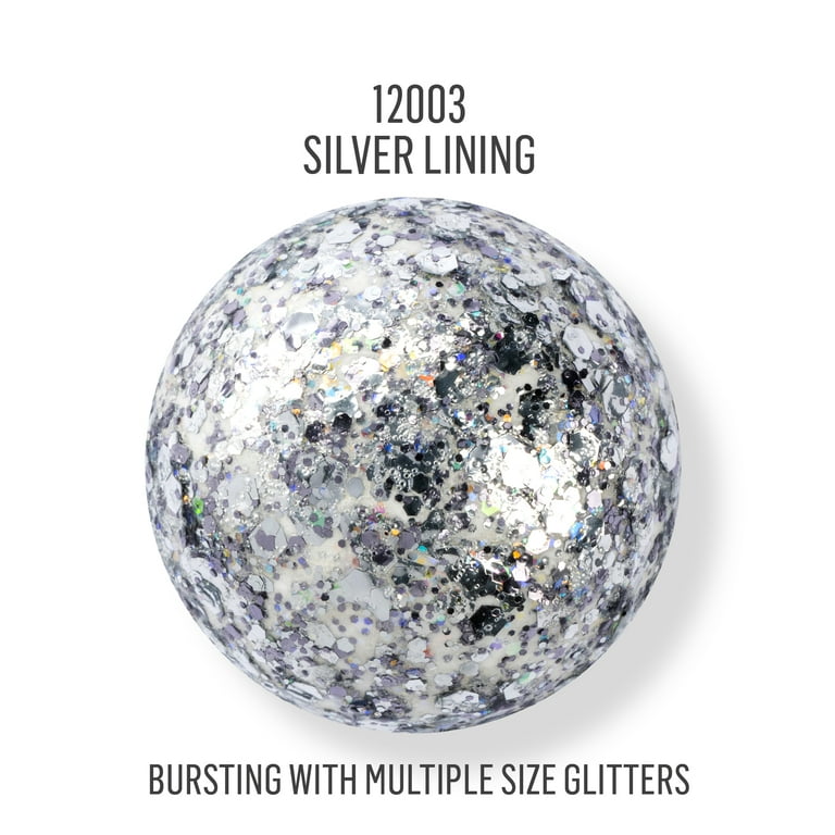 Fine Silver Craft Glitter, 3 Ounces –