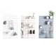 thumbnail image 4 of Adhesive Storage Rack With Holes 22*22cm Punch-free Wall-mounted Organizer Assemblable Display Board, 4 of 4