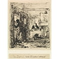 thumbnail image 3 of William Mulready 14x18 Black Modern Framed Museum Art Print Titled - Denial and Disappointment, 3 of 5