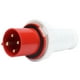 thumbnail image 4 of Conector de Cable Eléctrico 380-415V 63A Enchufe de Alimentación de 4 Pines a Prueba de Agua IP67 para Proyectos de Cableado 3P + E ANGGREK Otros, 4 of 8