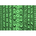 thumbnail image 1 of Ahgly Company Indoor Rectangle Oriental Emerald Green Traditional Area Rugs, 2' x 3', 1 of 4