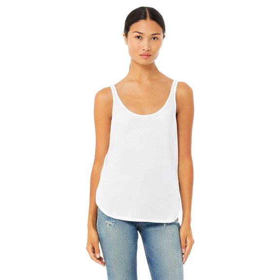 Bella Canvas Be 8802 Lad Flowy Sd Slit Tank