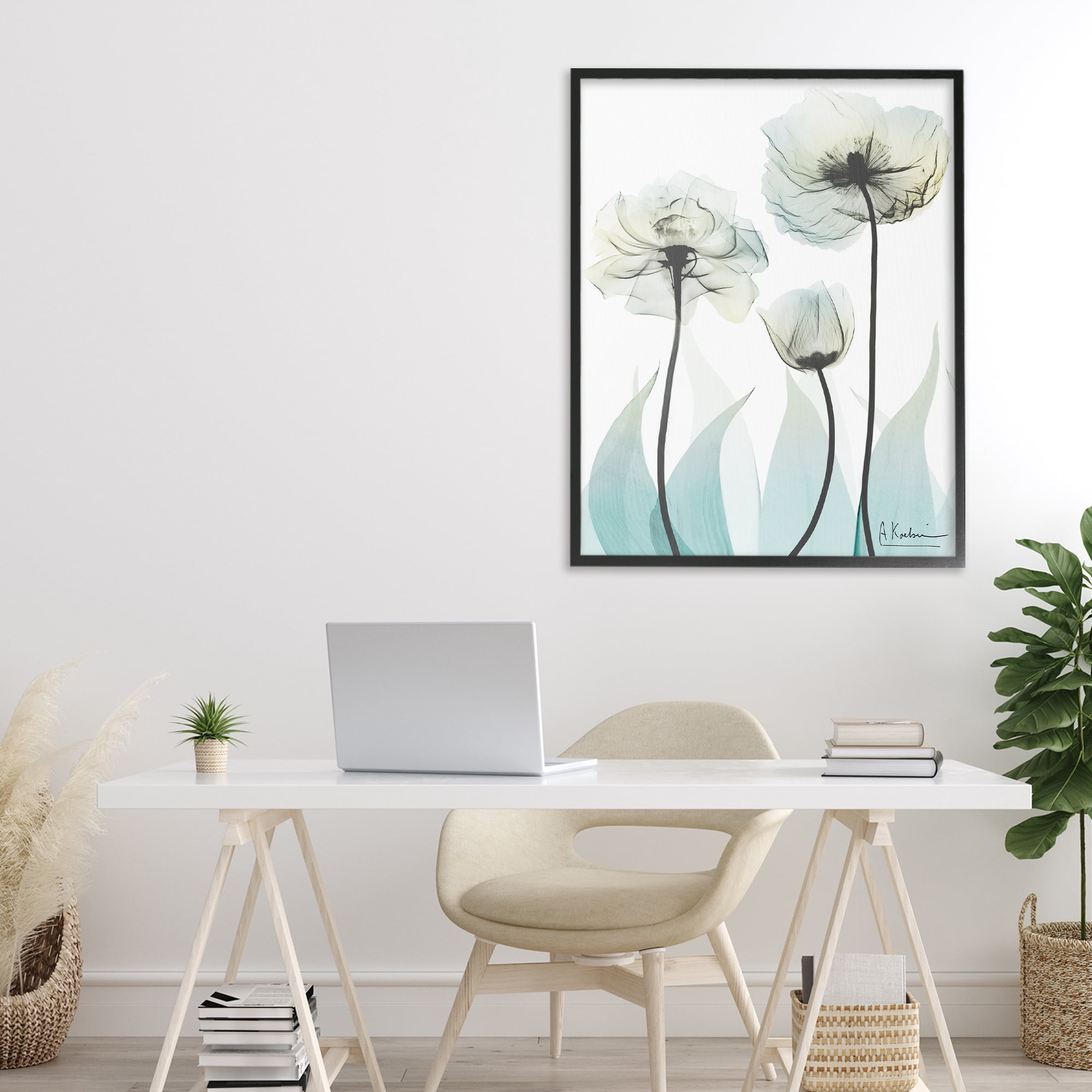 Stupell Industries Luxury Of Creation Black Framed Giclee Art, design by Albert Koetsier