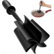 thumbnail image 2 of Meat Slicer Ground Beef Masher Multi-function High Temperature Resistant Hamburger Masher Kitchen Utensils 1 Piece Black, 2 of 5