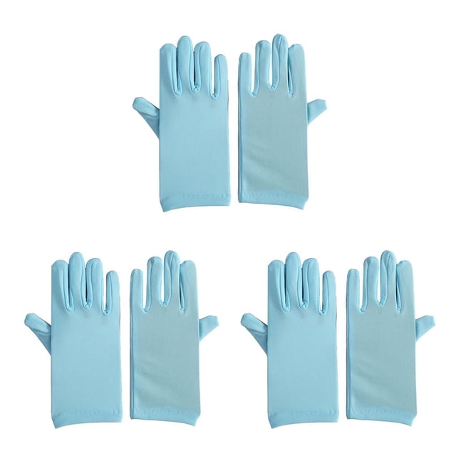 Guante de Spandex Moyic para Mujer Accesorios Térmicos Color Cielo Azul