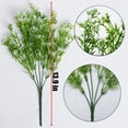 thumbnail image 5 of Outdoor Artificial Plants & Flowers Fake Outdoor Plants Artificial Shrubs for Outdoors Plastic Floral Arrangements Artificial with Vase (8 Pcs/Purple), 5 of 5