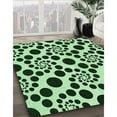 thumbnail image 2 of Ahgly Company Indoor Rectangle Patterned Dark Forest Green Area Rugs, 5' x 8', 2 of 6