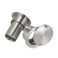 thumbnail image 7 of Uxcell 220-degree Brass Door Viewer with Rotating Cover for 40-55mm Doors, Brushed Silver Finish, 7 of 7