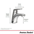 thumbnail image 2 of American Standard 7075.104 Colony Pro 1.2 GPM Single Hole Bathroom Faucet - Bronze, 2 of 3