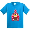thumbnail image 3 of Inktastic Farming Large Red Barn with Hay Youth T-Shirt, 3 of 5
