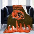thumbnail image 3 of Custom Cleveland Blanket Personalized Throw Blankets Name and Number for Men Women Boy Football Style Decor Gifts, 3 of 6