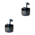 thumbnail image 1 of Sidaley Auriculares ABS compatibles con Bluetooth 10M Reducción de ruido Control táctil 0 Delay Smart Phone Gaming Auriculares intrauditivos gris hierro 2piezas, 1 of 6