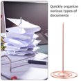 thumbnail image 3 of CATIEBYE 5pcs Rose Gold Receipt Spike Stick For Easy Assembly Metal Ticket Organization For Restaurants, 3 of 7