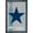 Bronze Framed Version, variant on NFL Dallas Cowboys - Retro Logo 14 Wall Poster with Push Pins, 22.375" x 34"