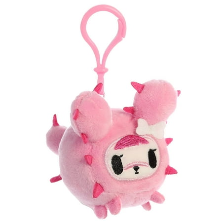 Aurora World Plush - Tokidoki Cactus Friends Series 1 - TIMIDINA (Metal Key Clip - 4.5 inch)