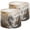 Color 3, variant on Lampshades 2 Pack Autumn Mountain Landscape Golden Forest Snowy Peaks Misty Valley 13"x13"x10" Light Shade for Table Lamps Floor Lamp Shades Lampshade Replacement Easy Assembly