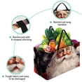 thumbnail image 3 of Santa Claus Reusable Foldable Oxford Cloth Collapsible Easter Basket Storage Bin Bag with Large Capacity, 3 of 7