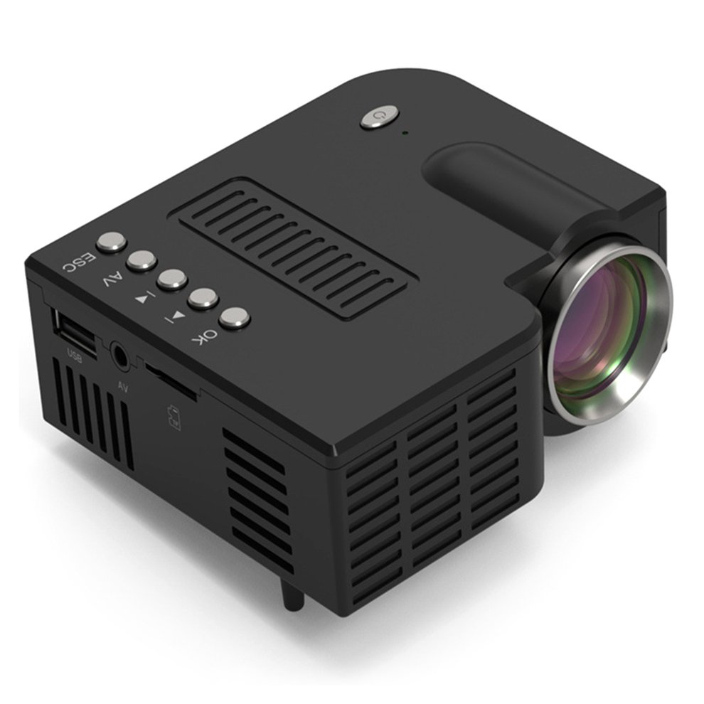 UC28C Portable Projector Wired Same Screen Hd Home Projector Mini 3D