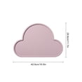 thumbnail image 4 of Tapete de aislamiento térmico Advancent mantel individual de silicona a prueba de fugas lavable color rosa, 4 of 6
