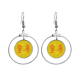 thumbnail image 1 of Los pendientes cuelgan del aro de la joyería del círculo de la gota Unbranded M, 1 of 3