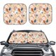 thumbnail image 2 of Balery Tropical Beach Sea Shell Parasol para parabrisas de coche de 2 piezas | Parasol plegable para parabrisas delantero de coche para la mayoría de sedanes-Large, 2 of 6