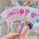 thumbnail image 4 of Diademas con lazos para niña, lazos de princesa, pelucas coloridas, pinzas para el pelo de cola de caballo de unicornio, accesorios de regalo para niña, 4 of 5