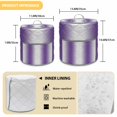 thumbnail image 6 of Purple White Gradient Pressure Cooker Cover Simple Pattern Dust Cover for Kitchen Appliances with Top Handle & Storage Pockets, Fits 8 Quart Instant Pot, Air Fryer, Crock Pot, 6 of 9