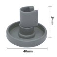 thumbnail image 2 of 12 Pcs Roues pour Lave-Vaisselle Roues de Panier Inférieures pour FAVORIT Roues pour Lave-Vaisselle, 2 of 5
