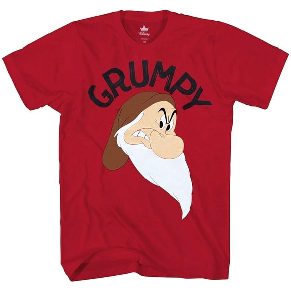 Snow White and Seven Dwarfs Grumpy Face T-Shirt