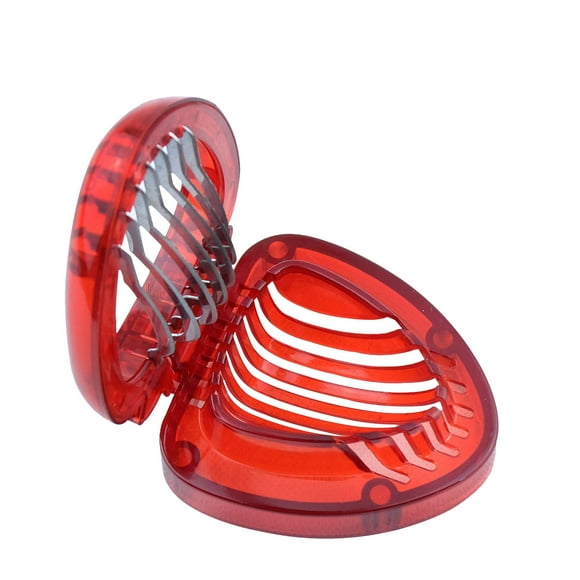 EGNMCR Strawberry Kitchen Knife Gadget Kitchen Tool Mini Cut Stainless Steel Blade Hand Fruit cutter