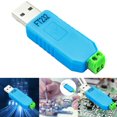 thumbnail image 1 of Adaptador convertidor USB a RS485 485 de Jixopn, chip CH340/PL2303/FT232, módulo convertidor USB a RS485 485, compatible con Win7, Win10, XP, Vista, Linux, Mac OS, WinCE5.0, 1 of 8