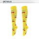 thumbnail image 5 of Calcetines de ciclismo Unique Bargains, anti-fricción, calcetines para bicicleta al aire libre, rojos y amarillos, tamaño M, neutros y universales, 1 par, 5 of 7