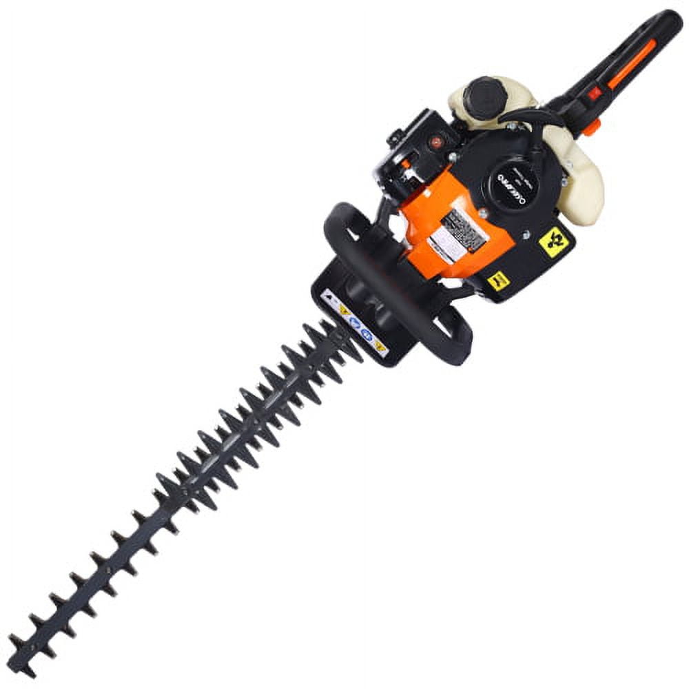 26cc 2 Cycle Gas Powered Hedge Trimmer with 24" Double Sided Blade